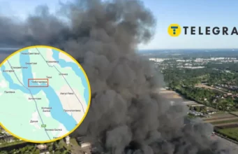 Fire in the village of Chebotarivka: rescuers on the scene