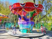 Opening of «Amusement Town» in Lviv Park of Culture