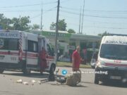 Accident in Kremenchuk: Cyclist Injured by SUV at Intersection